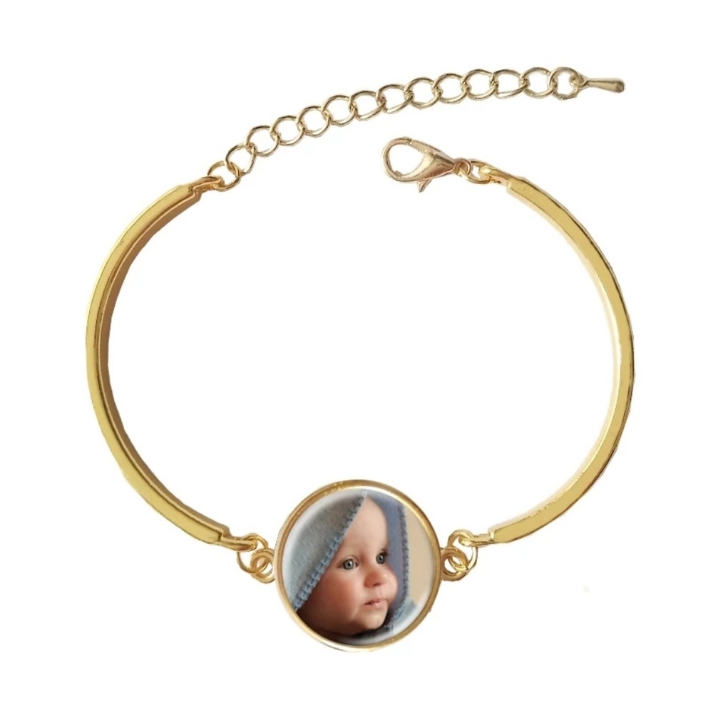 Personalized photo custom bracelet